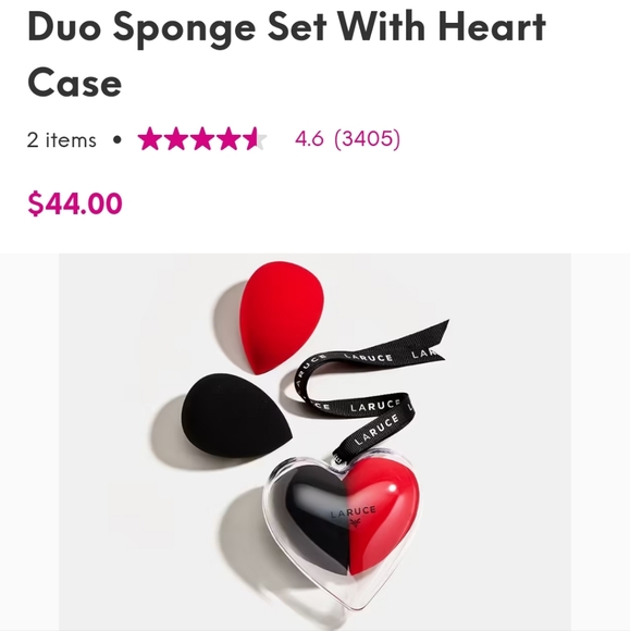 Bundle Laruce Beauty makeup sponges & Eloise eyeshadow brushes NEW - Picture 4 of 4